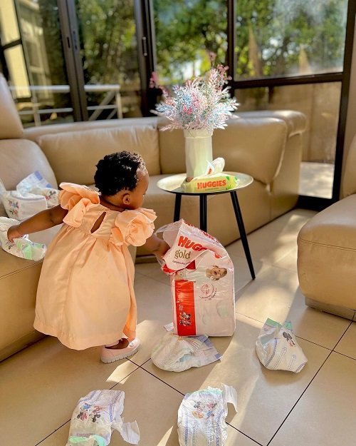 Sphelele Makhunga baby